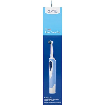 All Smiles Rechargeable Electric Toothbrush 1 pack