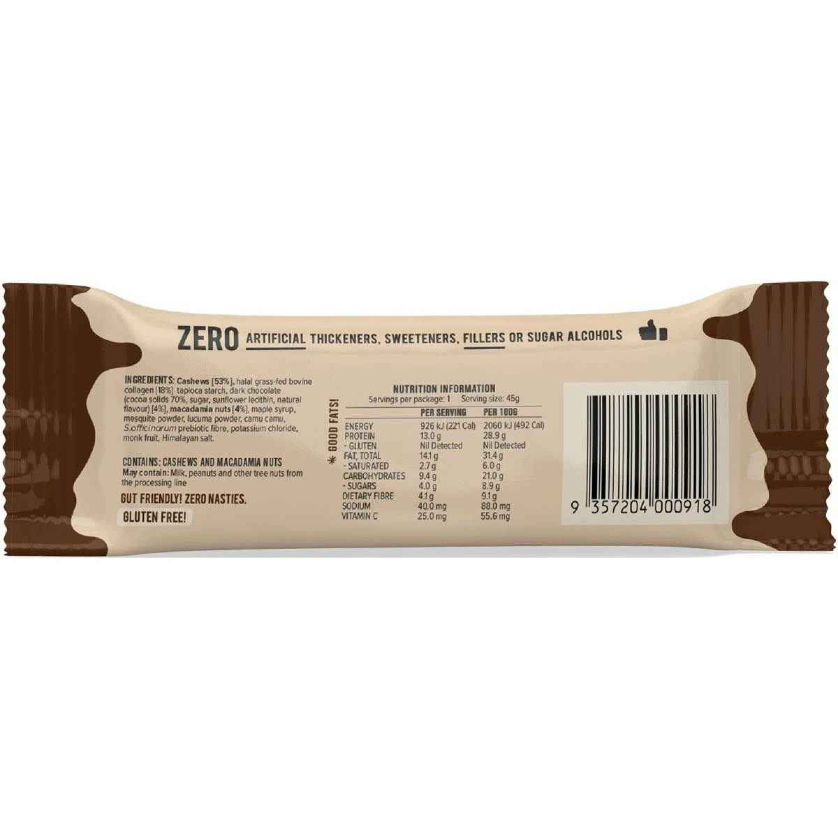 Chief Collagen Salted Caramel Bar 45g