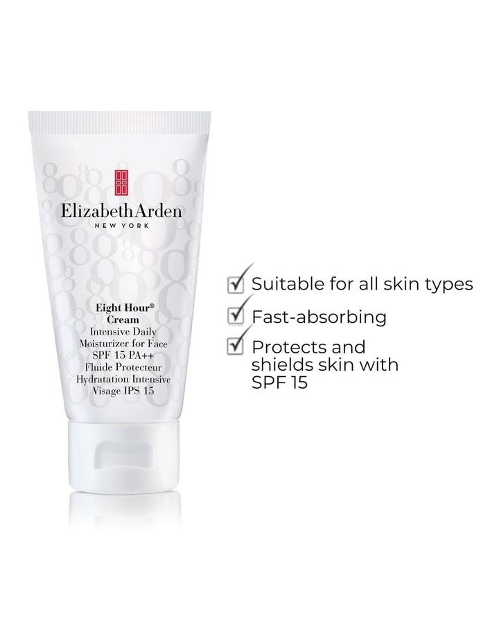 Eight Hour Cream Intensive Daily Moisturizer For Face SPF15