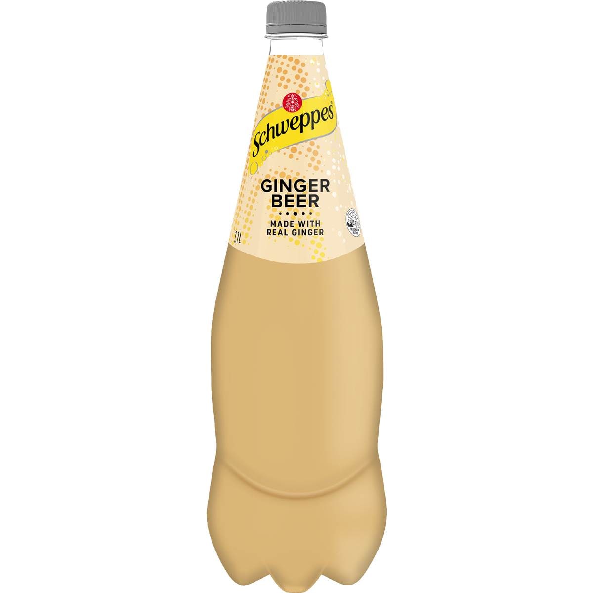 Schweppes Ginger Beer Soft Drink 1.1L