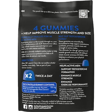 SUP Testosterone Ultra Gummies 40 pack