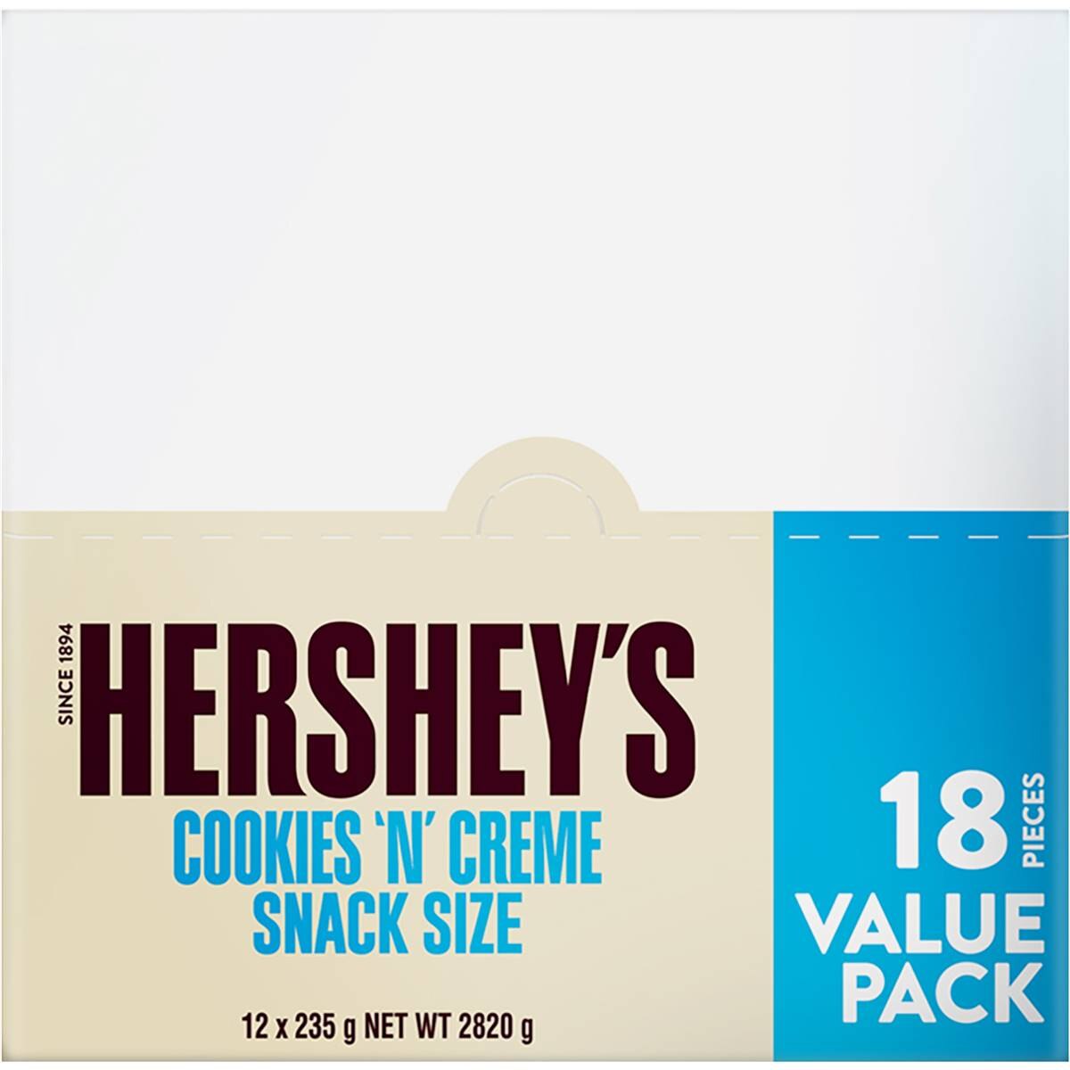 Hershey's Cookies N Crème Sharepack 235g