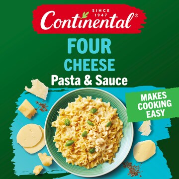Continental Four Cheese Pasta & Sauce 145g