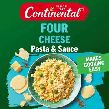 Continental Four Cheese Pasta & Sauce 145g