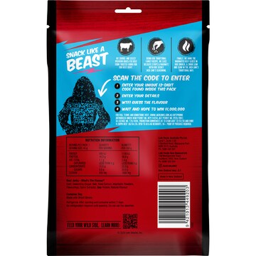 Jack Link's Mr Beast Butter Tikka'd Beef Jerky 45g