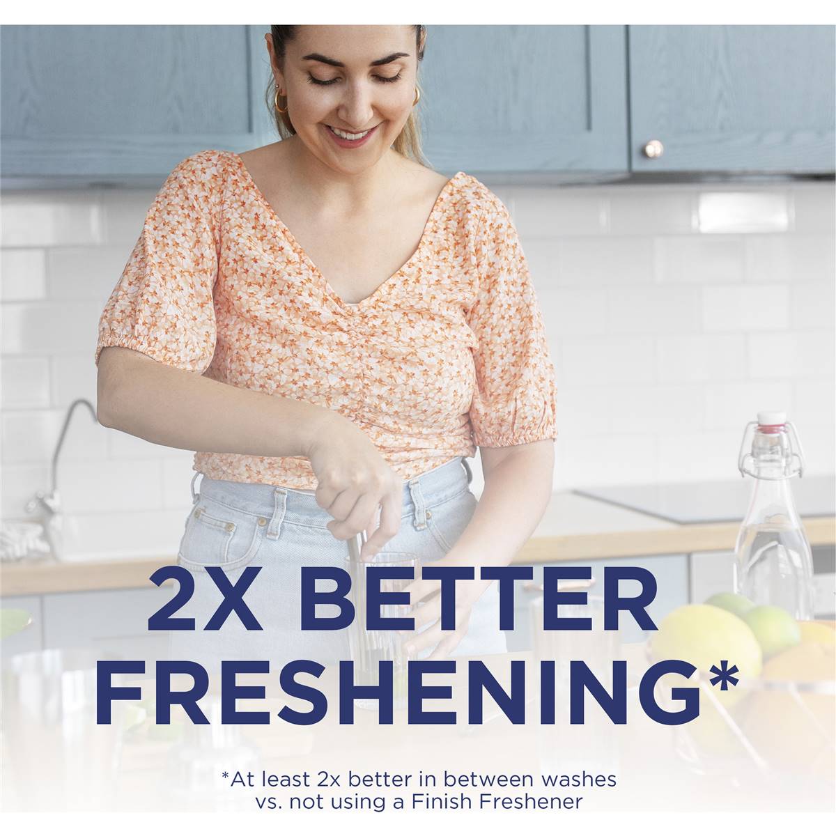 Finish Lemon & Lime Dishwasher Freshener 1 Pack