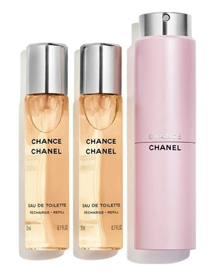 CHANCE Eau de Toilette Twist and Spray 3x20ml