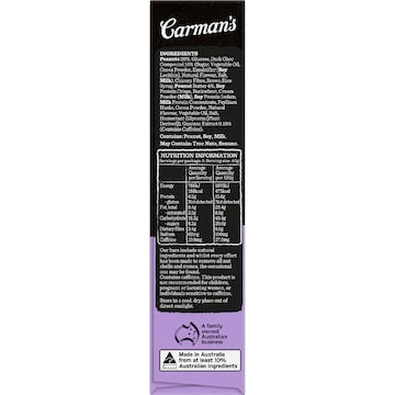 Carman's Energy Bar Choc Peanut Butter 5 pack