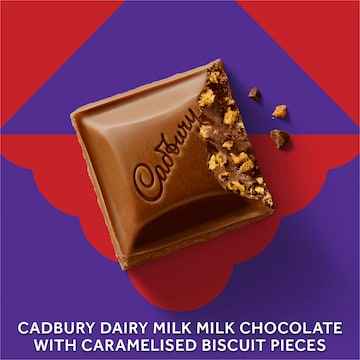 Cadbury Dairy Milk Biscoff Chocolate Bar 45g
