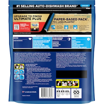 Finish Quantum Dishwashing Tablets Lemon 60 pack