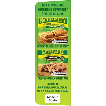 Nature Valley Crunchy Granola Bars Roasted Almond 252g 6 pack