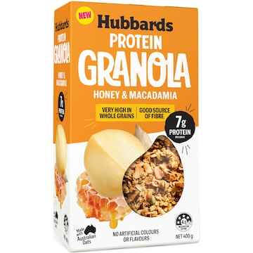 Hubbards Protein Granola Honey & Macadamia 400g