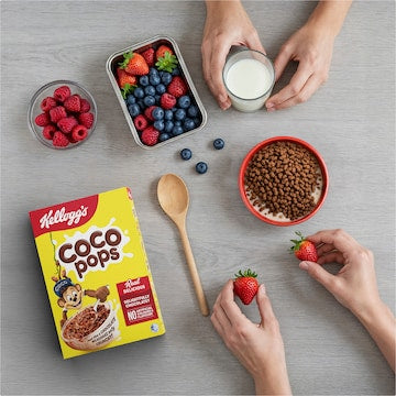 Kellogg's Coco Pops Chocolatey Breakfast Cereal 535g