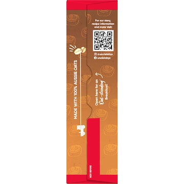Uncle Tobys Oats Protein Quick Sachets Cinnamon Scroll 8 pack