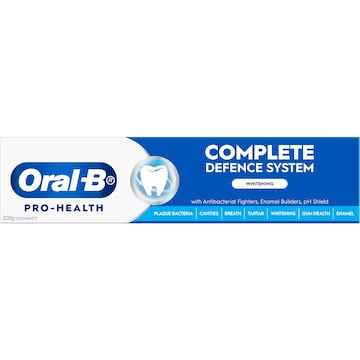 Oral-B Complete Defence System Whitening Toothpaste 200g