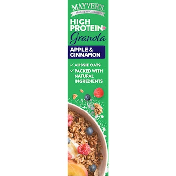 Mayver's High Protein Granola Apple & Cinnamon 400g