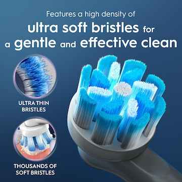 Oral-B Sensitive Clean Replacement Tooth Brush Heads 4 pack