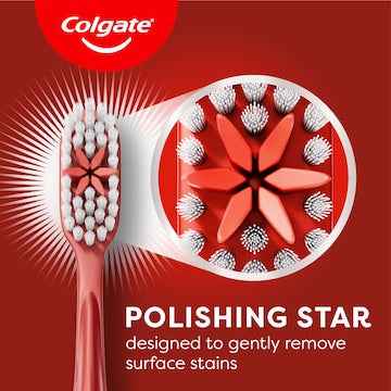 Colgate Toothbrush Brilliant Star White Medium 3 pack