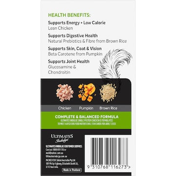 Ultimates Indulge Wet Dog Food Single Protein Chicken 100g x 6 pack