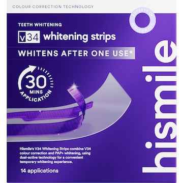 Hismile V34 Teeth Whitening Strips 14 pack
