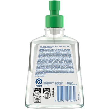 Air Wick Air Freshener Auto Refill Blue Eucalyptus & Cedarwood 228mL