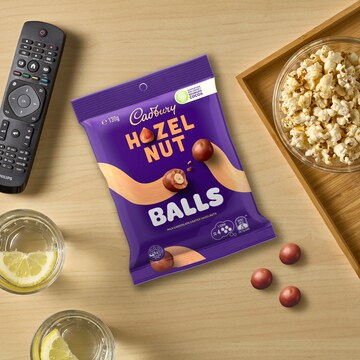 Cadbury Dairy Milk Chocolate Balls Hazelnut 130g