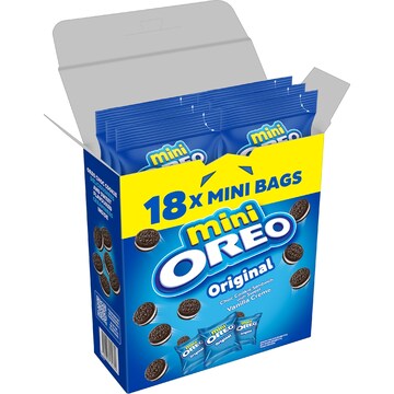 Oreo Mini Cookies Original Bags 18 pack 367g