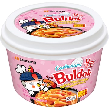 Samyang Buldak Carbonara Spicy Tteokbokki 179g