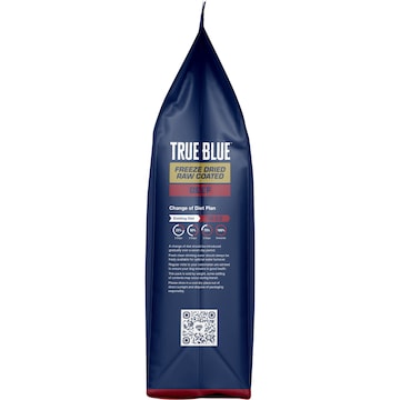 True Blue Freeze Dry Raw Coated Dry Dog Food Grain Free With Beef 2.5kg