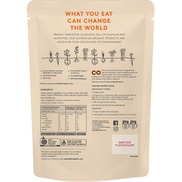 Australian Organic Food Co. Tuscan Style Bean & Kale Soup Pouch 330g
