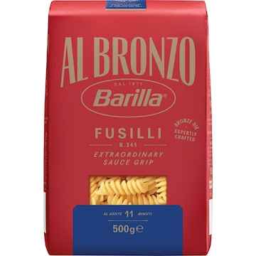 Barilla Al Bronzo Pasta Fusilli 500g