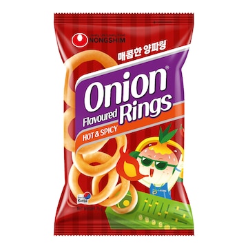Nongshim Onion Rings Hot & Spicy 75g