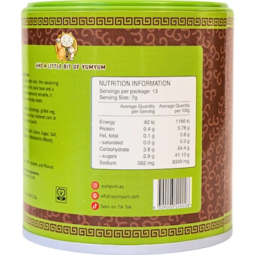 YumYum Shanghai Nights Soy & Scallion Seasoning 90g