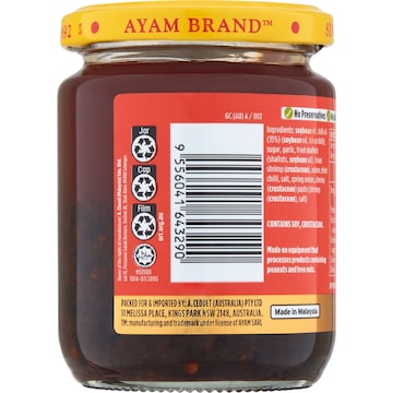 Ayam Crispy Chilli Oil Condiment 200g