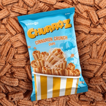bubbleme Churroz Chips Cinnamon Crunch 174g