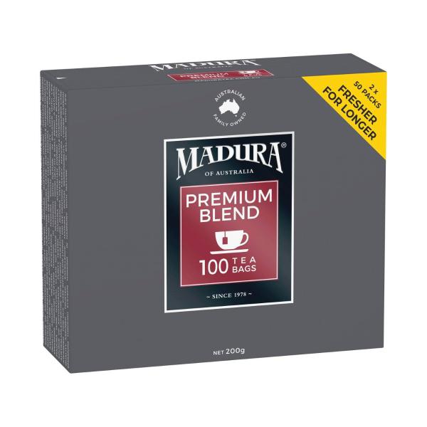 MADURA TEA BAGS PREMIUM 100 PACK
