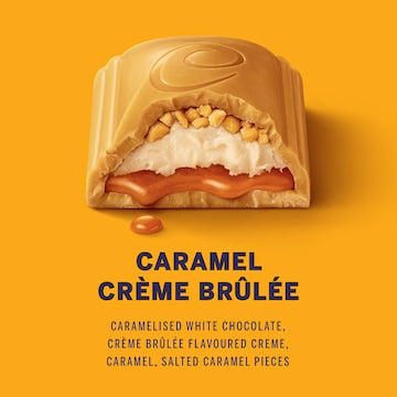 Cadbury & More Creme Brulee Caramel Chocolate Block 195g