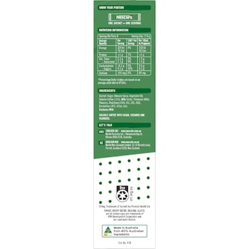 Nescafe Krispy Kreme Doughnut Latte Sachets 8 pack
