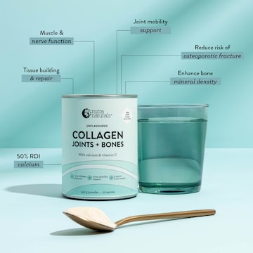 Nutra Naturals Collagen Joints + Bones Powder 140g