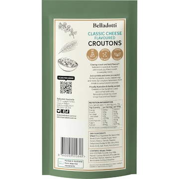 Belladotti Classic Cheese Croutons 90g