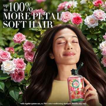 Herbal Essences Petal Soft Rose Shampoo 400mL