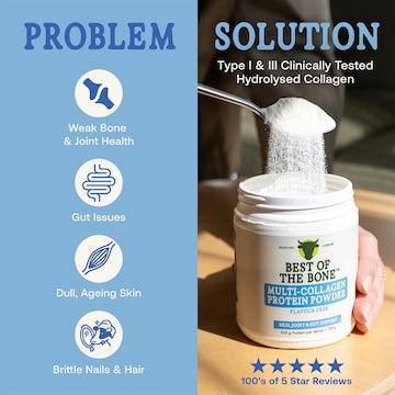 Best Of The Bone Multi-Collagen Protein Powder 210g