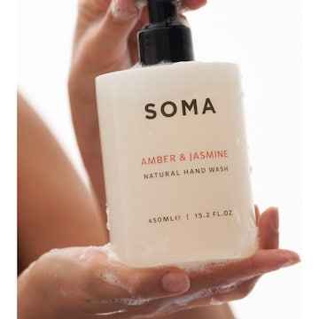 Soma Hand Wash Amber & Jasmine 450mL