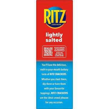 Ritz Lightly Salted Crackers 217g