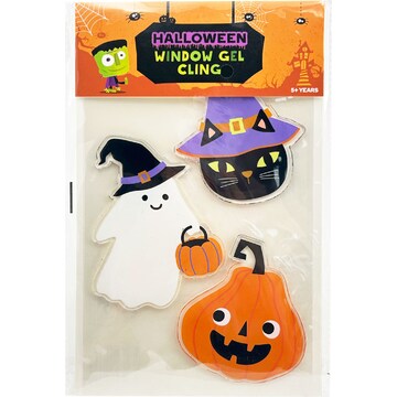 Halloween Window Gel Cling Characters each
