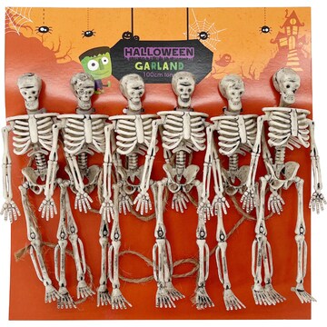 Halloween Garland Skeleton 1m each