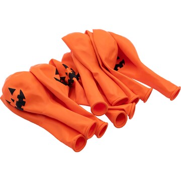 Halloween Printed Balloons Pumpkin 10 pack