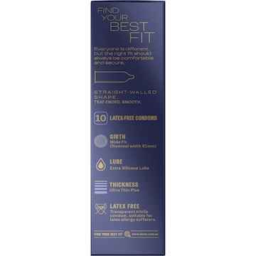 Durex Intense Body-Heat Condoms Extra Large 10 pack