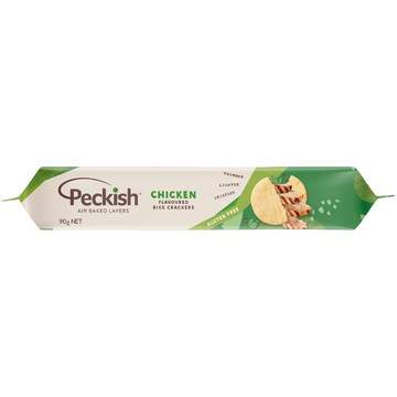Peckish Rice Crackers Chicken 90g