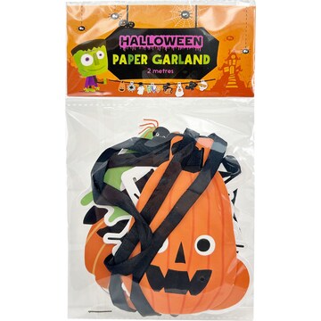 Halloween Paper Garland Decoration Characters each